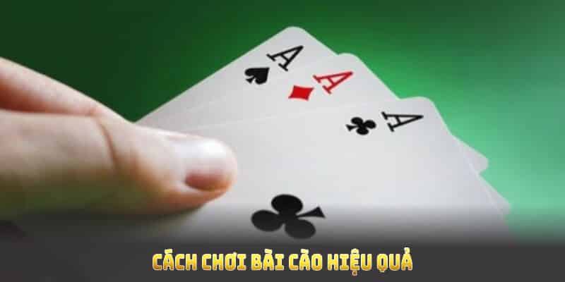 cách chơi bài cào